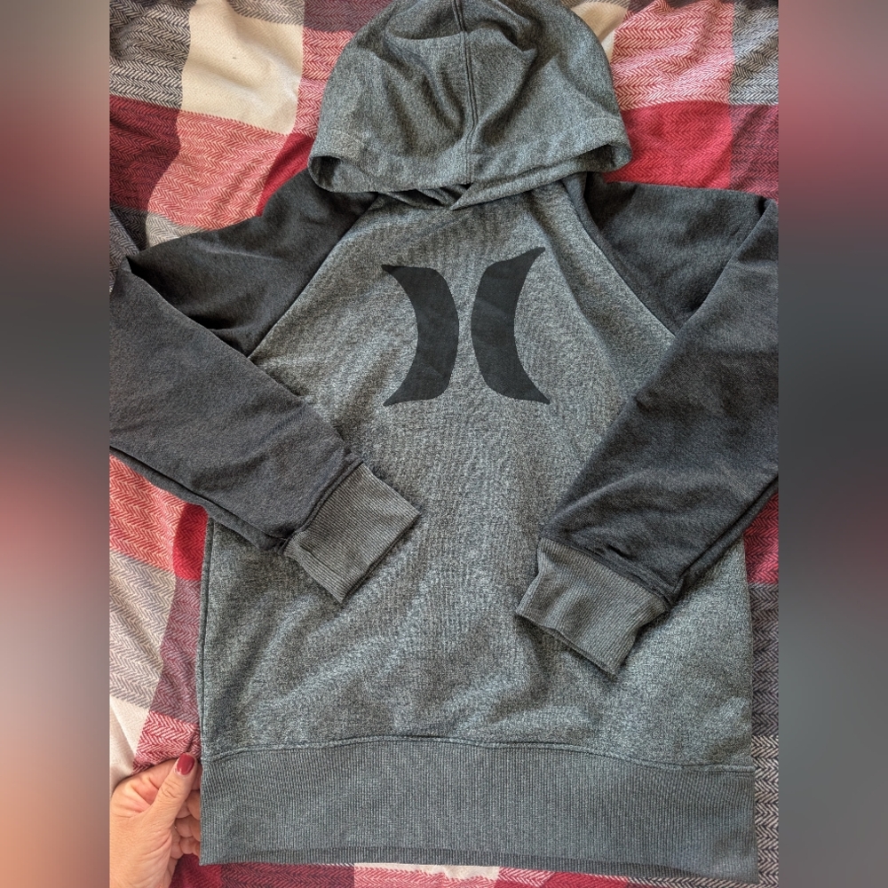 Hurley Charcoal and Black Pullover